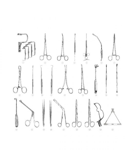 Tonsillectomy and Adenoidectomy Instrument Set