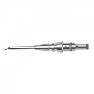 45 Degree Angled I/A Tip With 0.3mm Aspiration Port