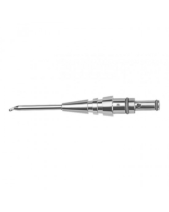 45 Degree Angled I/A Tip With 0.3mm Aspiration Port