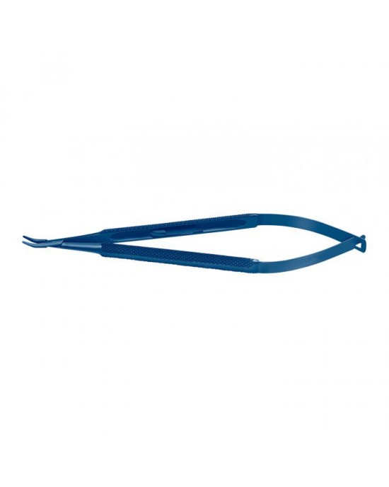 Needle Holder, Curved, Without Lock, Standard, Titanium